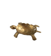 Item #22 Brass Turtle Ashtray